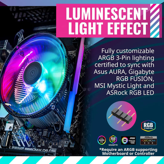 Cooler Master I70C ARGB Cooling Fan for LGA1700