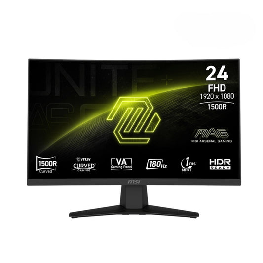 MSI MAG 244C FHD Curved Gaming Monitor, 24 Inch