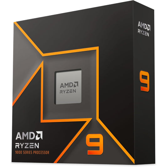 AMD Ryzen 9 9900X Processor, 12 Cores, 24 Threads, AMD Radeon Graphics, AM5