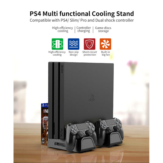 Dobe TP4-882 Multifunctional Cooling Stand For PlayStation 4