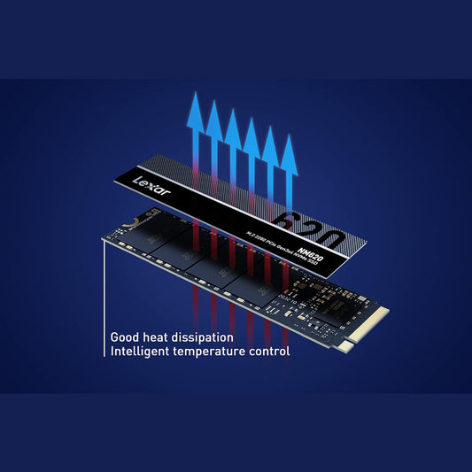 Lexar NM620 NVMe M.2 SSD 256GB - 3500MB/s