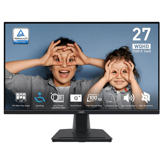 MSI PRO MP275Q IPS WQHD Monitor, 27 Inch