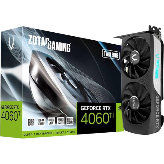 Zotac Gaming GeForce RTX 4060 Ti 8GB GDDR6 Twin Edge Graphics Card